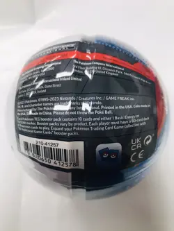 POKEMON TCG POKE BALL POKEBALL TIN - Blue Red A24 - Image 3