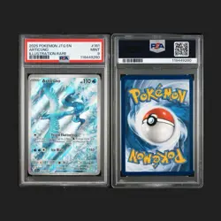 2025 Pokemon TCG Journey Together Set Articuno #161 Illustration Rare PSA MINT 9 - Image 3
