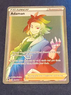 Pokemon - Adaman Full Art Trainer - Astral Radiance 199/189 -Secret/Rainbow Rare - Image 1