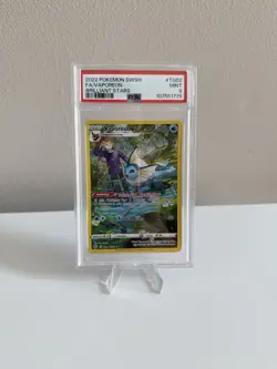 2022 Pokemon TCG • Vaporeon SWSH09: Brilliant Stars Trainer Gallery • TG02 PSA 9 - Image 1