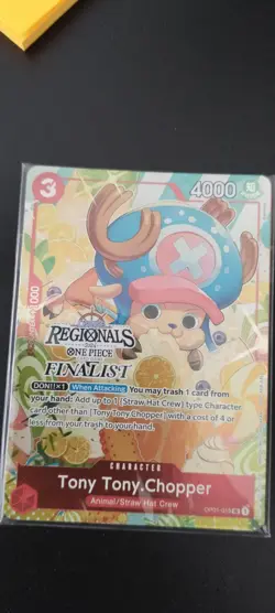 One Piece TCG 2024 Offline Regional Finalist Card Set - Image 1