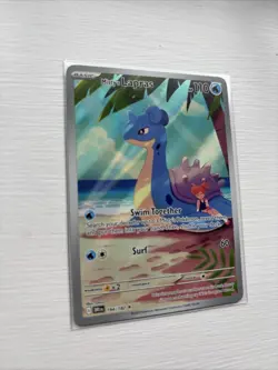Pokemon TCG Destined Rivals Misty's Lapras Full Art Card 194/182 - Image 2