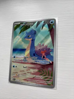 Pokemon TCG Destined Rivals Misty's Lapras Full Art Card 194/182 - Image 3