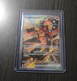 Volcanion EX 182/159 Pokemon TCG Journey Together Special Illustration Card - Image 3