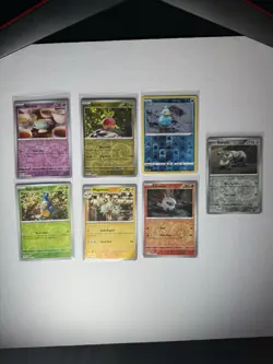 Pokemon Yuka Morii Illustrator Lot Of 7 Cards - All Reverse Holo - S&V Era - NM - Image 1