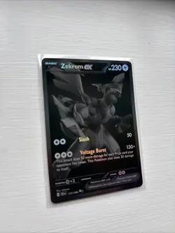 Pokemon TCG Zekrom EX Card 172/086 Black Bolt English - Image 5