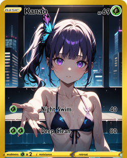 LoveangelGames- Custom Card- Silent Night -Kanao - Image 1