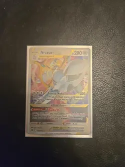 Arceus VSTAR - (Metal Card) 123/172 Miscellaneous Cards & Products Holo - Image 1