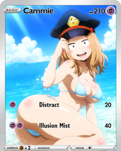LoveangelGames- Custom Card- SwimSuit Series- Cammie - Image 1