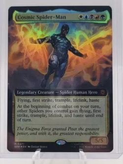 Cosmic Spider-Man (Extended Art) Marvel's Spider-Man Foil - Image 1