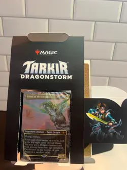 Magic: The Gathering MTG Tarkir Dragonstorm Temur Roar Commander Deck - OPENED - Image 2