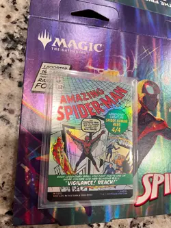 WOTC Marvel's Spider-Man Peter Parker (0232) (Borderless) (MR) (Foil) NM - Image 3
