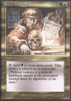 1x Riven Turnbull NM-Mint, Italian Legends MTG Magic - Image 1