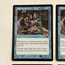 MTG Magic the Gathering Prophecy Rhystic Study x4 Pack Fresh Mint - Ships Free - Image 2