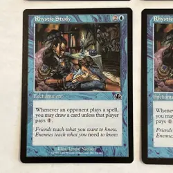 MTG Magic the Gathering Prophecy Rhystic Study x4 Pack Fresh Mint - Ships Free - Image 4