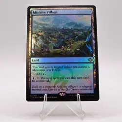Mistrise Village (Foil) - TDM #261 Rare - NM / Mint Tarkir Single - Image 1