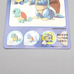 Pokemon Card BIG Sticker Blastoise No.34 Nagatanien Holo EX Japanese P314 - Image 4