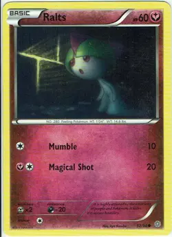 Pokemon Card Trading Card Game XY Eternal Beginning No. 52/98 Ralts English - Image 1