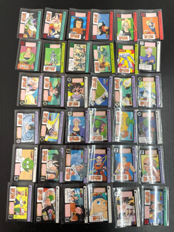 1992 Dragon Ball Bandai Carddass part 11 Made in Japan Vintage Card Lot Goku psa - Image 1