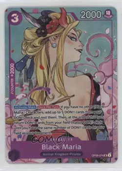 2022-Current One Piece Card Game: Promos English Black Maria #OP08-074 - Image 1