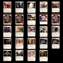 MTG Lot 24 Cards White M15 Magic 2015 Magic the Gathering Tokens Avacyn Warden - Image 1