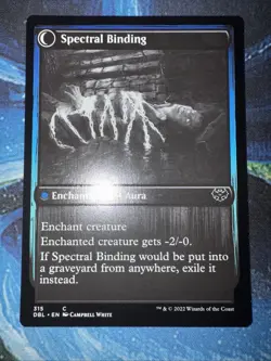 MTG Binding Geist Spectral Binding Innistrad: Double Feature 315 Foil Common - Image 2