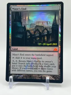 Maze's End - FOIL - Prerelease Cards (PRE) - Dragon's Maze - #152/156 - MTG - Image 1