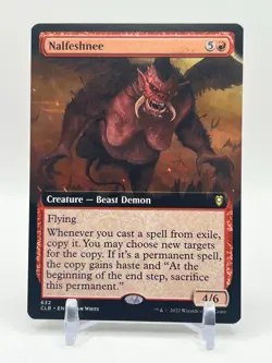 Nalfeshnee (Extended Art) - Baldur's Gate - #632 - MTG - Magic The Gathering - Image 1