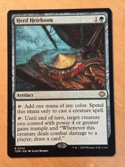 MTG Magic the Gathering Herd Heirloom Tarkir Dragonstorm NM - Image 1