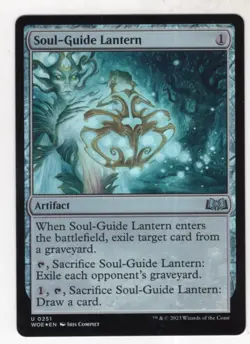 MTG Wilds Of Eldraine Foil Card #251 Soul-Guide Lantern - Image 1