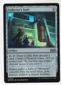 MTG Wilds Of Eldraine Foil Card #244 Collector's Vault - Image 1