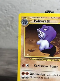 Poliwrath 28/75 Neo Discovery Regular Rare-Nintendo-Pokemon TCG-Fast Shipping!! - Image 2