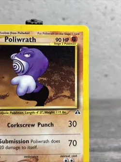Poliwrath 28/75 Neo Discovery Regular Rare-Nintendo-Pokemon TCG-Fast Shipping!! - Image 3
