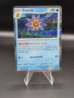 Starmie 121/165 - Pokemon TCG Scarlet & Violet 151 (2023) - NM - HOLO RARE - Image 1