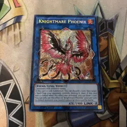 Yugioh! Knightmare Phoenix RA03-EN042 - Secret Rare NM/M Quarter Century Bonanza - Image 1