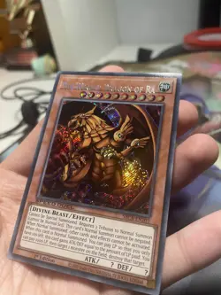MISPRINT Yugioh The Winged Dragon of Ra - SBCB-EN203 Secret Rare Misprint - NM - Image 5