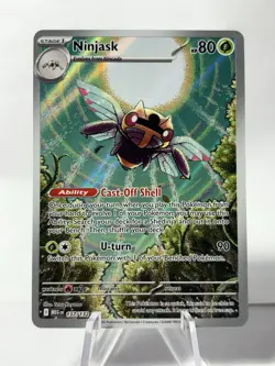 Ninjask 137/132 Illustration Rare Mega Evolution English Pokemon TCG - Image 1