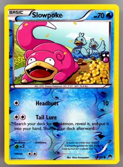 Pokemon - Slowpoke 19/122 - Reverse Holo - XY BREAKpoint - NM/M - Image 1