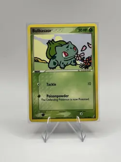 1x Bulbasaur - 45/100 - Common Lightly Played Pokemon EX - Crystal Guardians - Image 1