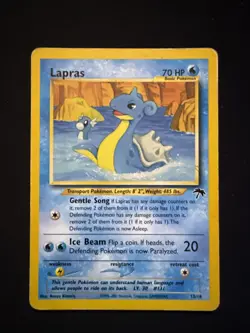 LAPRAS #12/18 NON-HOLO SOUTHERN ISLANDS PROMO 2001 POKEMON TCG - Image 1
