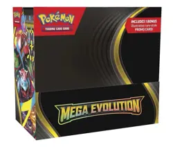 PRESALE Pokemon TCG Mega Evolution Enhanced Booster Display Box 36 Pks & 1 Promo - Image 1