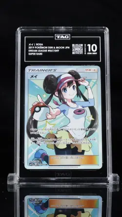 2019 Pokemon Japanese Dream League Rosa Full Art 067 TAG 10 Gem Mint - Image 1