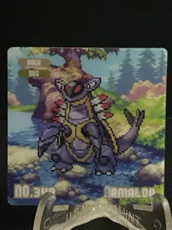 Pokemon Eif origin Gameboy Lenticular Anorith/armaldo #LL - Image 2