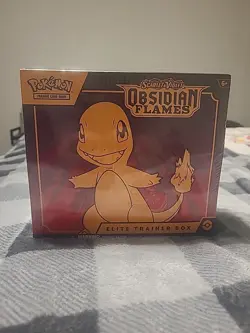 Pokemon Scarlet & Violet TCG Obsidian Flames Elite Trainer Box 820650853913 - Image 1