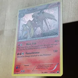 2012 Blaziken 17/108 Dark Explorers Holo Rare LP English Pokemon Holofoil Card - Image 3