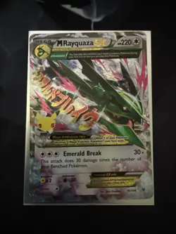 Pokemon TCG M Rayquaza EX Celebrations Classic Collection Holo Ultra Card 76/108 - Image 1