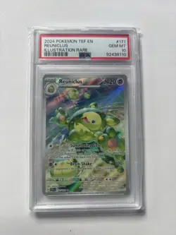 Pokemon Temporal Forces Reuniclus 171/162 Illustration Rare PSA 10 - Image 1
