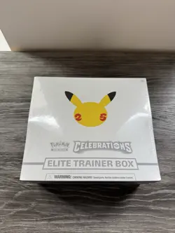 Pokemon TCG: 25th Anniversary Celebrations Elite Trainer Box (2021) 820650809439 - Image 1