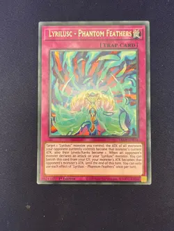 Lyrilusc - Phantom Feathers LED8-EN041 - Yugioh! Yu-Gi-Oh! Rare Nice! 1st - Image 1