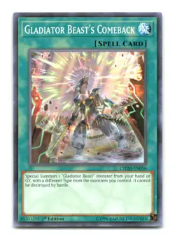 Gladiator Beast's Comeback - CHIM-EN056 1st Edition - YuGiOh-LP - Image 1